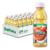 Tropicana 100% Juice, Apple Juice, 10 fl oz (Pack of 24) - Real Fruit Juices, Vitamin C Rich, No Added Sugars, No Artificial Flavors