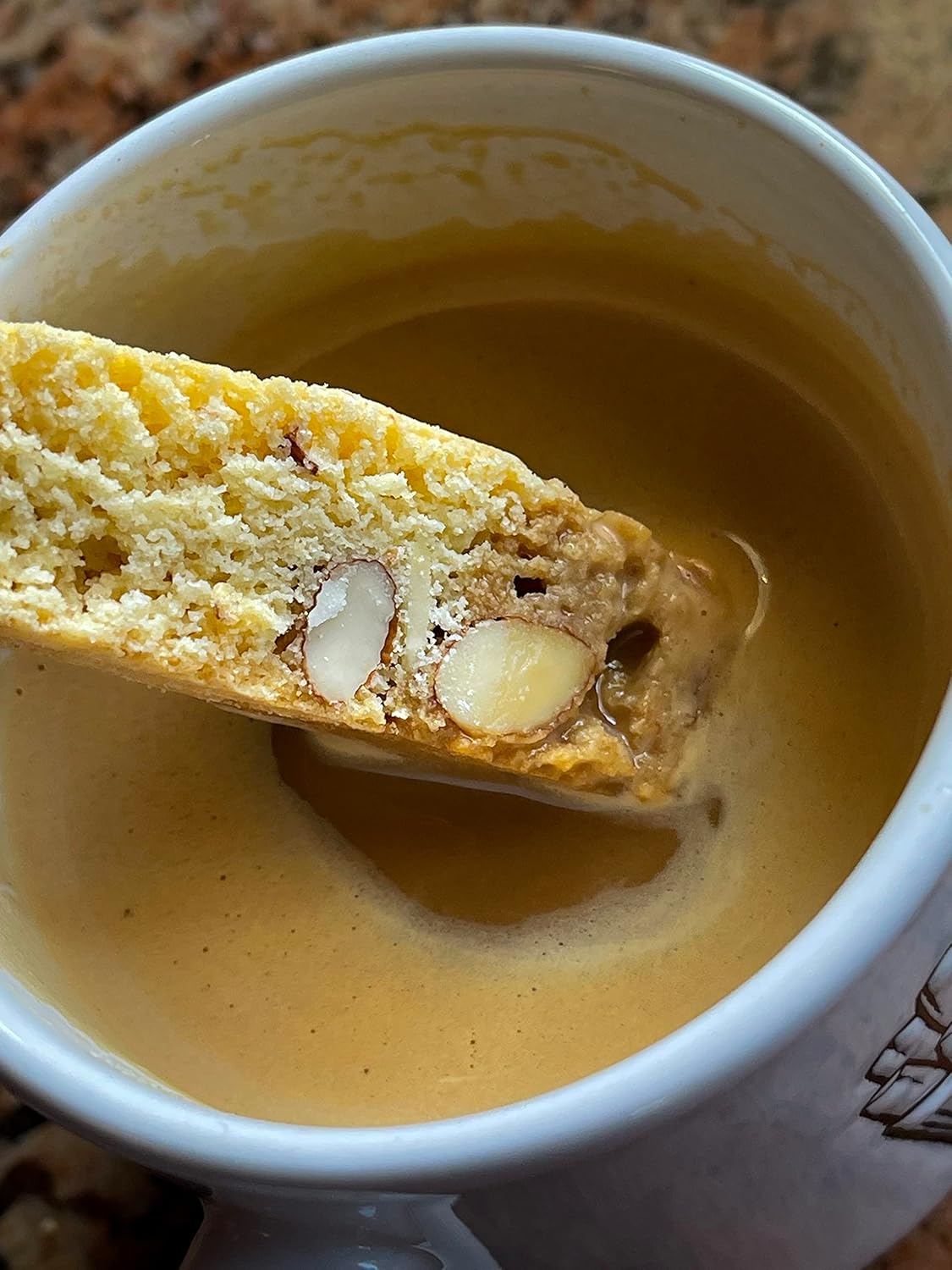 True Delicious GLUTEN FREE INGREDIENTS ALMOND BISCOTTI, buttery, fine Italian cookies, baked twice (4 boxes of 6oz each)4