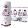 Wild Bill's Grape Soda Classic Craft Soda Pop Soft Drinks, Sodas Made with Pure Cane Sugar, Caffeine Free, NO High Fructose Corn Syrup, Gluten Free, Vegan, Low Sodium, 12 Oz 12 Pack