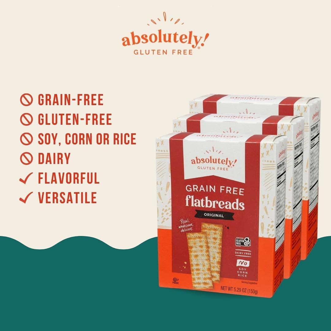 Absolutely Gluten Free Original Flatbread, 5.29-Ounce (12 Pack)4