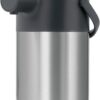 Airpot Coffee Dispenser with Pump - Coffee Carafes for Keeping Hot - Beverage Dispenser - 102oz/3L Thermal Coffee Carafe for Hot Liquids - Stainless Steel Insulated Coffee Thermos Carafe