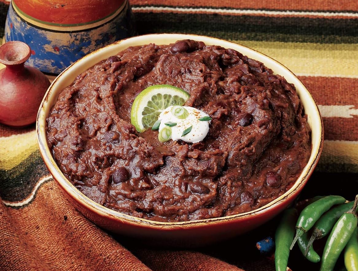 Amy's Organic Refried Beans Canned, Light in Sodium Refried Black Beans, Vegan Gluten Free and Vegetarian, 15.4 Oz (12 Pack)3