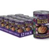 Amy's Organic Refried Beans Canned, Mild with Green Chiles, Vegan Gluten Free and Vegetarian, 15.4 Oz (12 Pack)