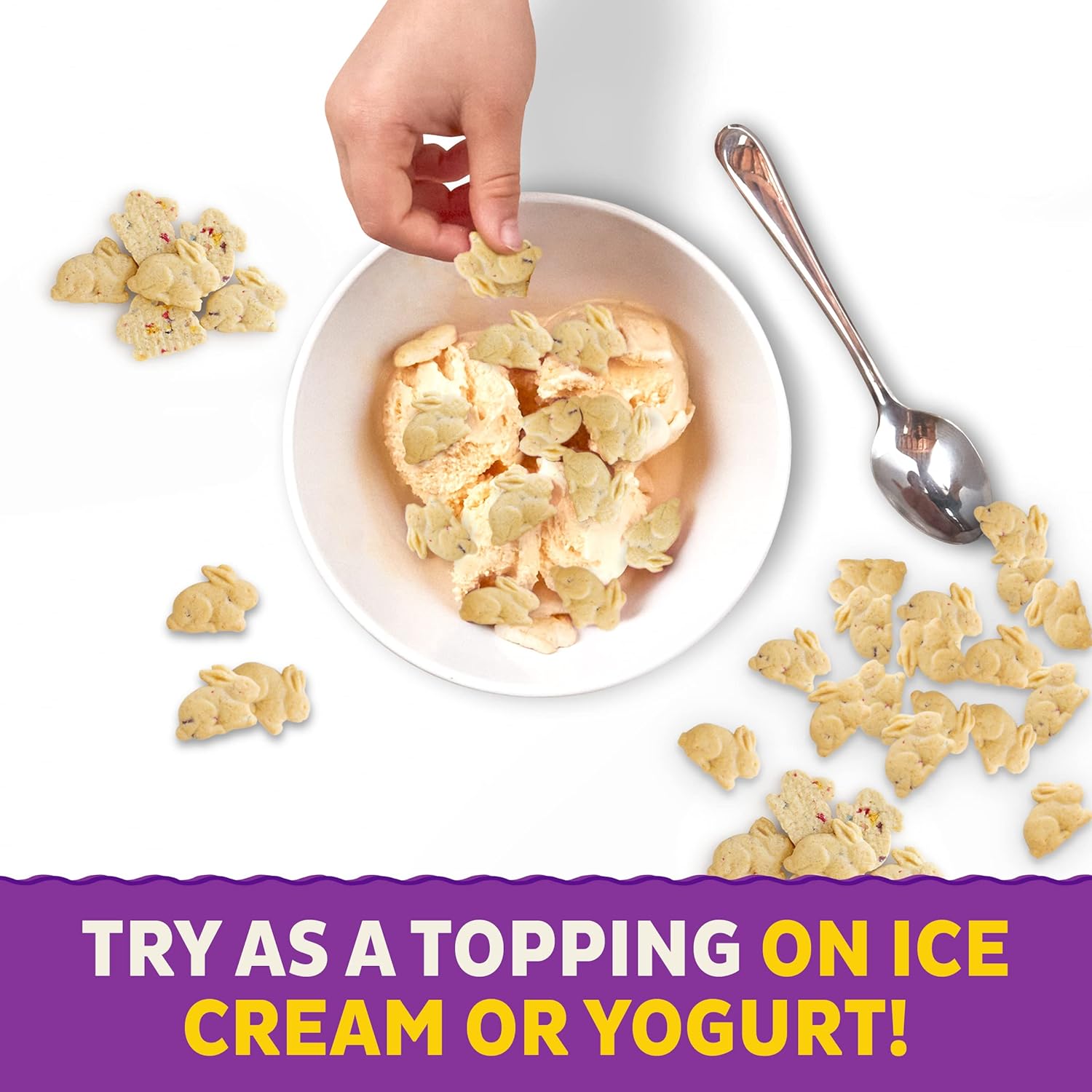 Annie's Homegrown Organic Birthday Cake Whole Grain Bunny Graham Snacks, 7.5 oz (Pack of 12)5