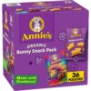 Annie’s Organic, Snack Variety Pack, Cheddar Bunnies and Bunny Grahams, 1 oz, 36 ct