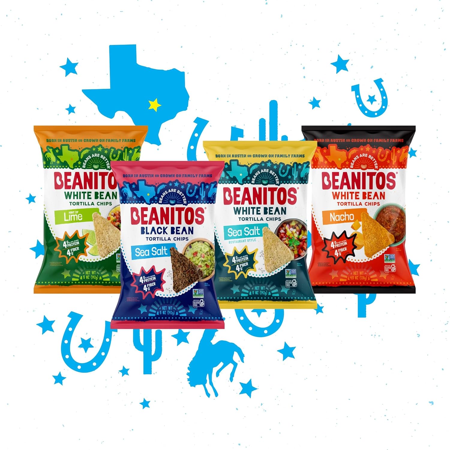Beanitos Black Bean Chips - Original Sea Salt - (6 Pack) 5 oz Bag - Black Bean Tortilla Chips - Vegan Snack with Good Source of Plant Protein and Fiber11