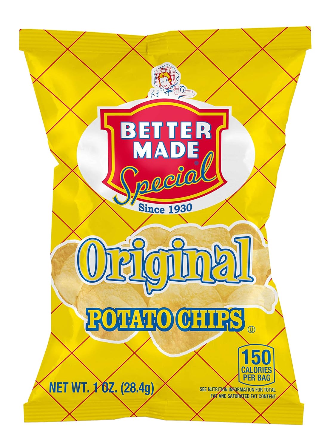Better Made Special Original & BBQ Potato Chips Variety Pack - Case of 50-1oz Bags - 25 BBQ 25 Original - Crunchy, Individual Snacks Made from Fresh Potatoes3