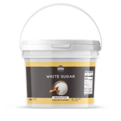 Birch & Meadow Granulated White Sugar, 1-Gallon Bucket Bulk Size, Cooking & Baking, Cookies & Cakes (144 Ounces)
