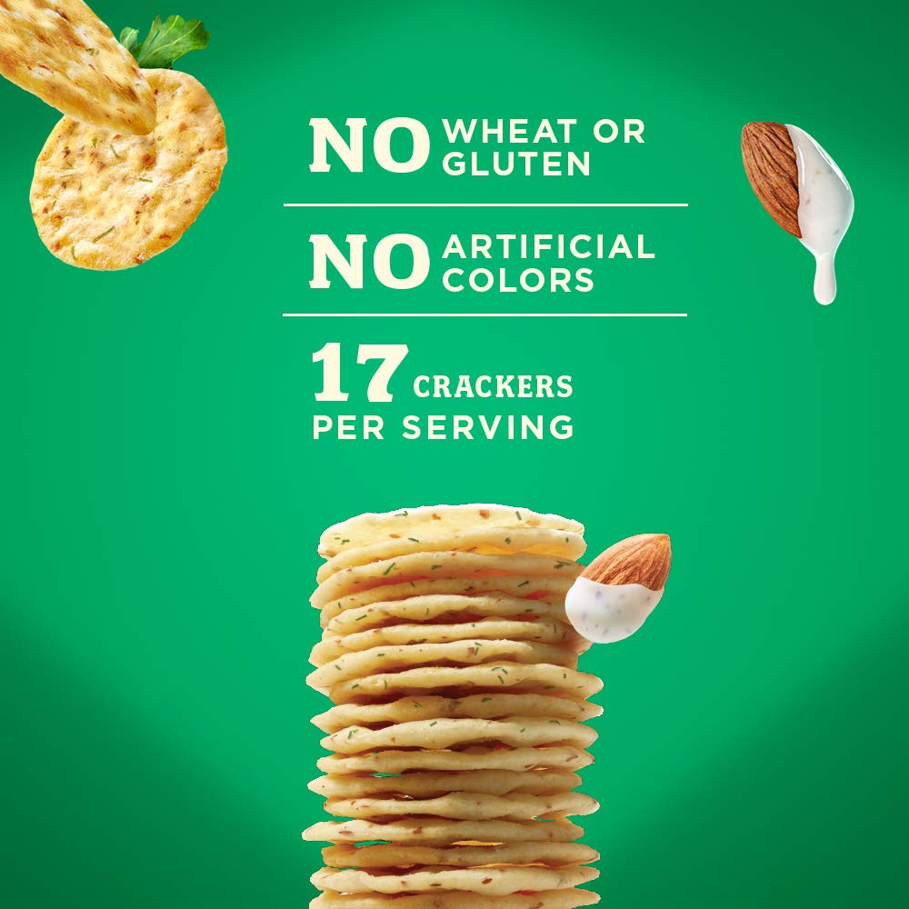 Blue Diamond Almonds Gluten Free Almond Nut-Thins Cracker Crisps, Country Ranch, 4.25 Ounce (Pack of 12)3