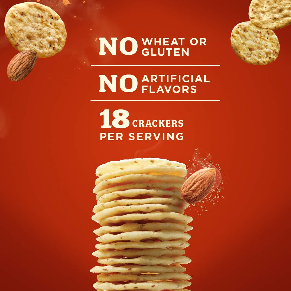 Blue Diamond Almonds Nut-Thins Cracker Crisps, Smokehouse, 4.25 Ounce (Pack of 12)2