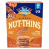Blue Diamond Almonds Nut Thins Honey Cinnamon Gluten Free Cracker Crisps, 4.25 Oz Boxes (Pack of 12)