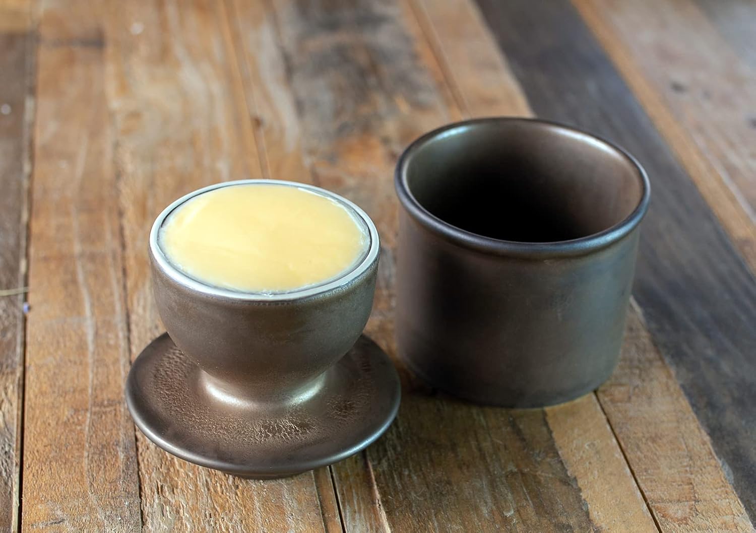 Butter Bell - The Original Butter Bell Crock by L. Tremain, French Ceramic Butter Dish Keeper, Specialty (Bronze Matte)6