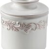 Butter Bell - The Original Butter Bell crock by L Tremain, a Countertop French Ceramic Butter Dish Keeper for Spreadable Butter, Antique Collection, White Linen