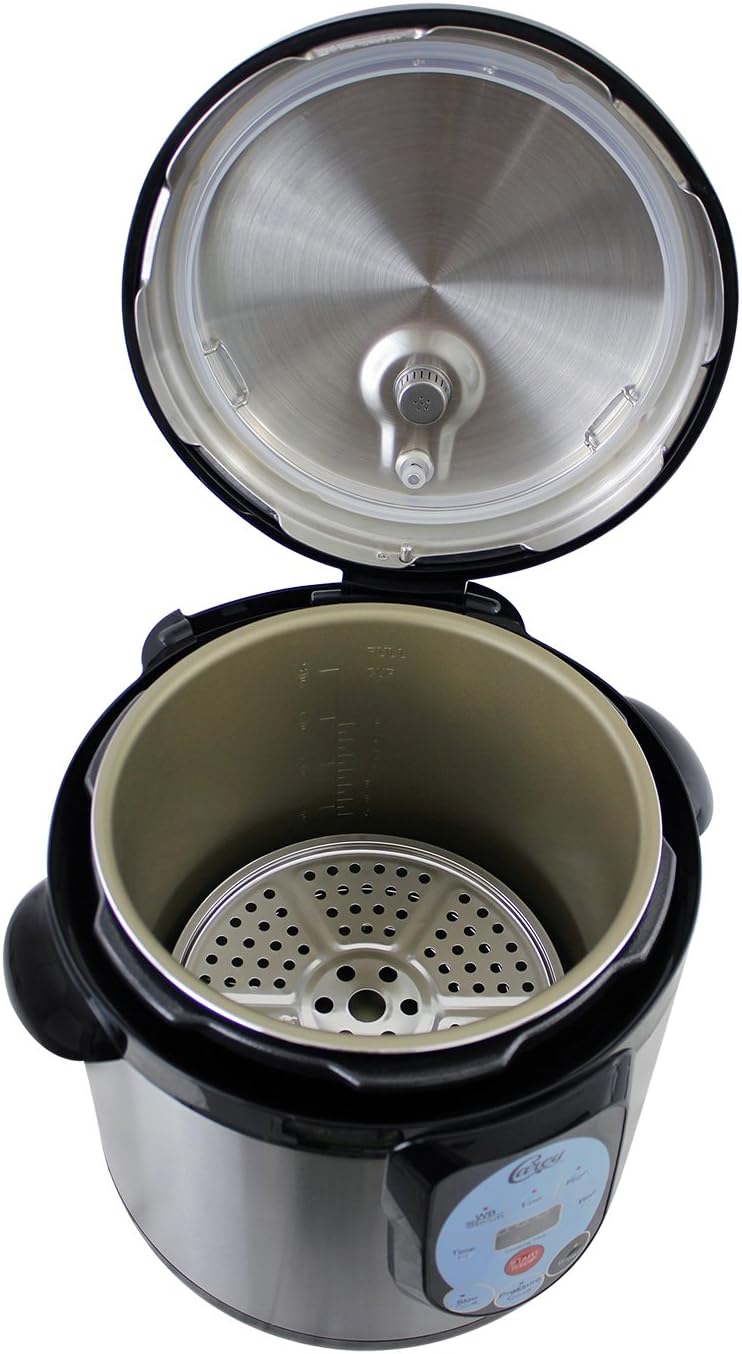 CAREY DPC-9SS Smart Electric Pressure Cooker and Canner, Stainless Steel, 9.5 Qt0