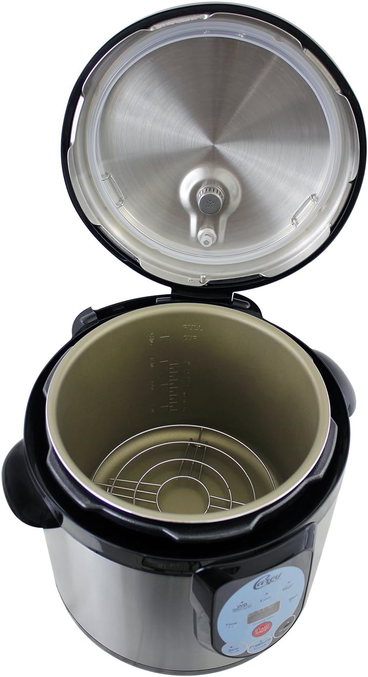 CAREY DPC-9SS Smart Electric Pressure Cooker and Canner, Stainless Steel, 9.5 Qt90