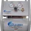 California Air Tools CAT-1P1060SP Light & Quiet Portable Air Compressor, Lightweight, Ultra Quiet, Oil-Free, 1 Gallon Steel Tank, .6 HP, 56 dBA Noise Level