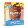 Carnation Breakfast Essentials Complete Nutritional Drink Rich Milk Chocolate / Classic French Vanilla / Strawberry Sensation Flavor 1.26 oz. 60 Ct