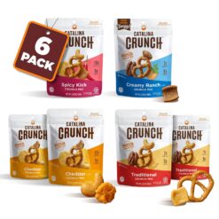 Catalina Crunch Mix Protein Snack Mix Variety Pack Keto Friendly, Low Carb, Keto Snacks, Pack of 6