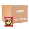 Cheez-It Cheese Crackers, Baked Snack Crackers, Lunch Snacks, White Cheddar (48 Pouches)​