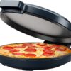 Chefman Everything Maker & Pizza Oven – 1440W Countertop Electric Pizza Maker with 12” Nonstick Cooking Plates, Midnight
