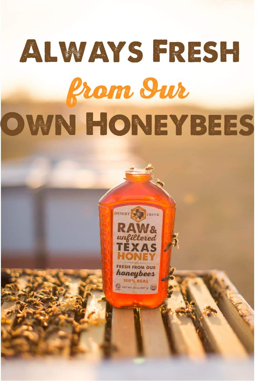 Desert Creek - Raw Honey, Natural Premium and Pure Texas Product - 1 Gallon5