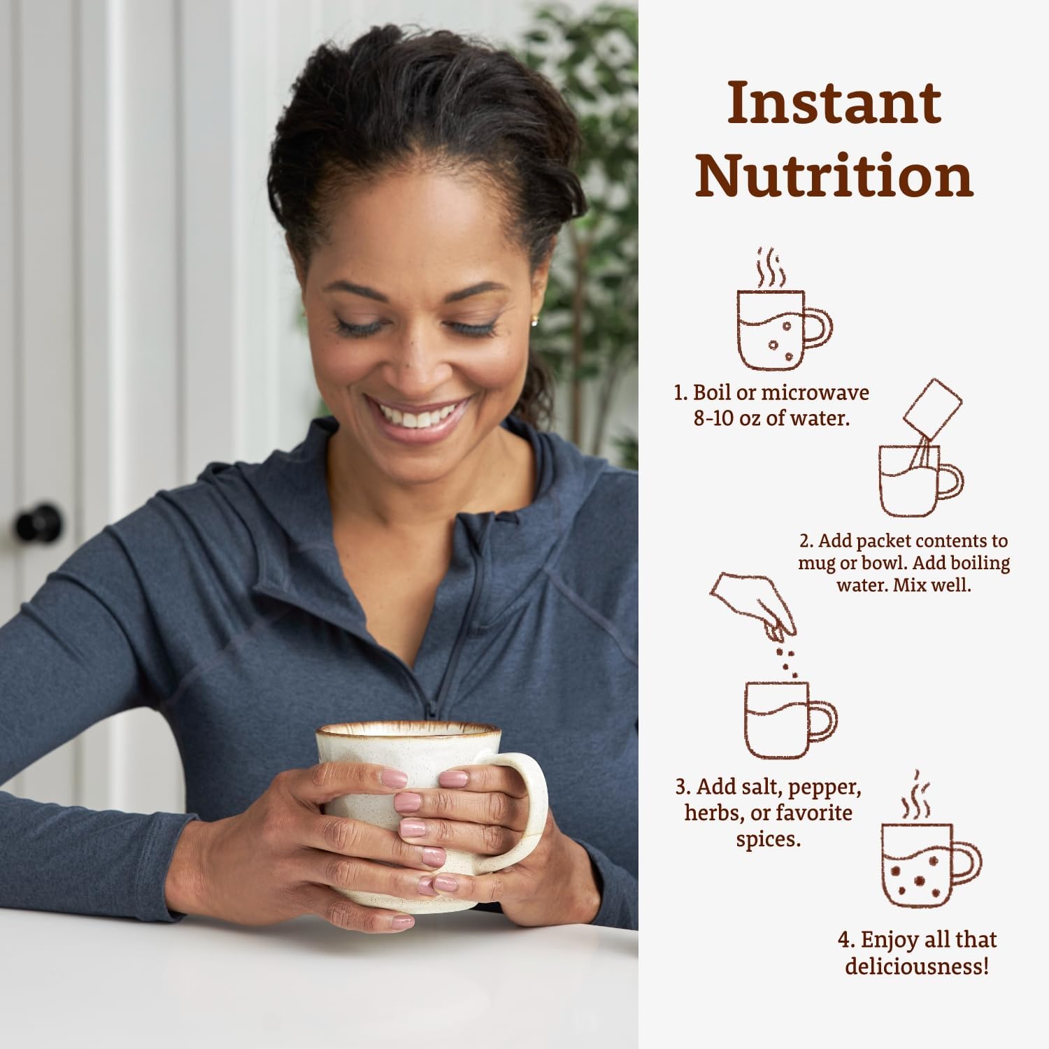 Dr. Kellyann Bone Broth Collagen Powder Packets (7 Servings) – 16g Protein, Grass-Fed Hydrolyzed Collagen, Keto & Paleo-Friendly 3