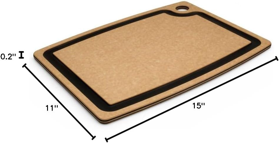 Epicurean Gourmet Series Cutting Board with Juice Groove, 14.5-Inch by 11.25-Inch, Natural Slate3