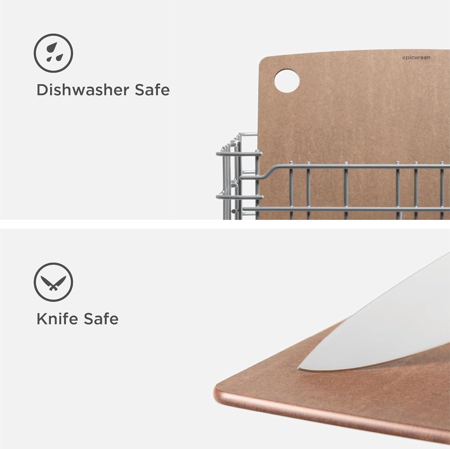 Epicurean Kitchen Series Cutting Board, 14.5-Inch x 11.25-Inch, Nutmeg3