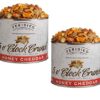 FERIDIES 5 O'Clock Crunch Honey Cheddar Snack Mix- Value 2 Pack - 28oz Vacuum Sealed Tins
