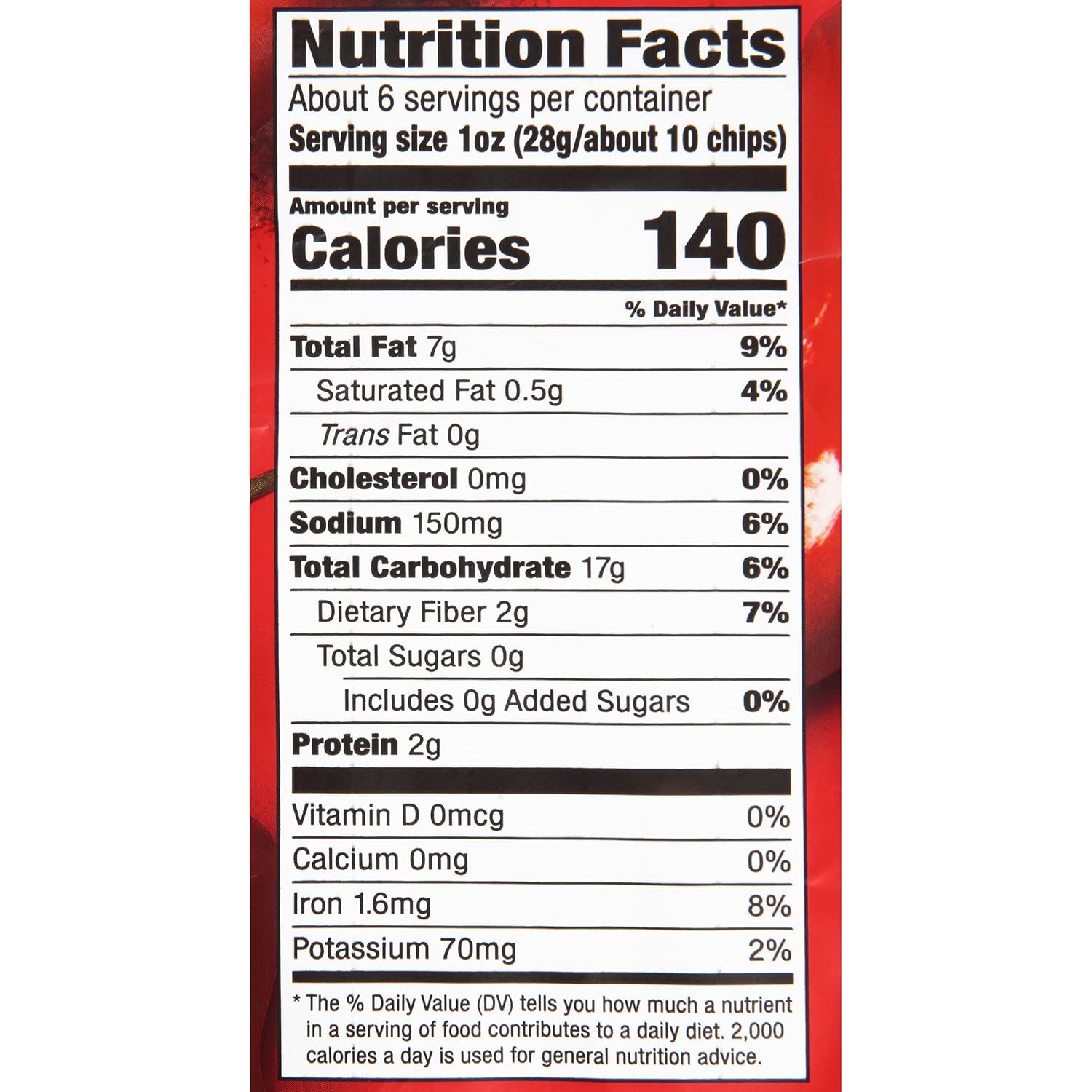 Garden of Eatin' Tortilla Chips , Red Hot Blues, 5.5 oz (Pack of 12)4