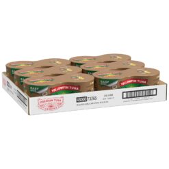 Genova Premium Yellowfin Tuna in Olive Oil, 5 Ounce Cans (Pack of 24), Wild Caught Canned Tuna, Solid Light