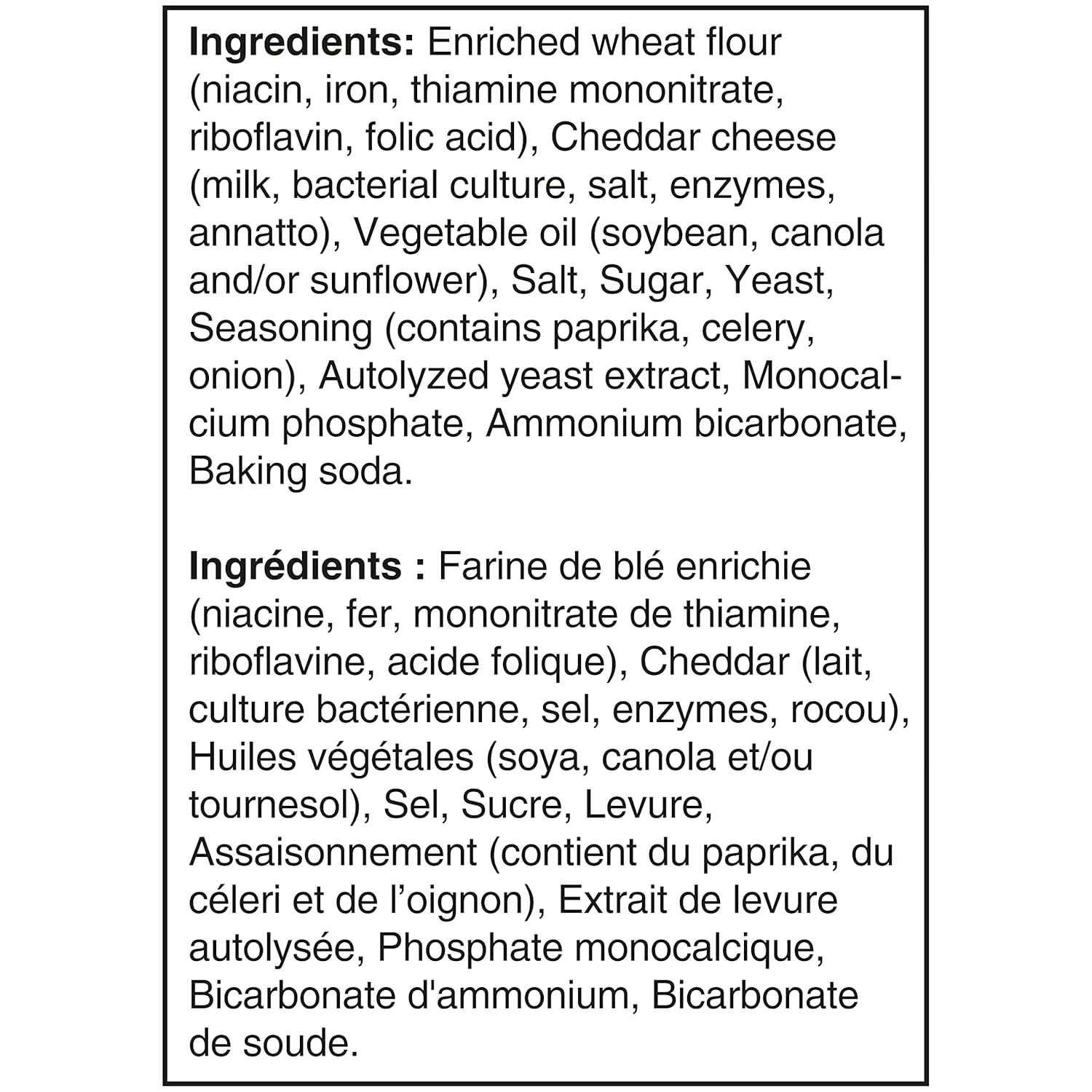 Goldfish Family Size Cheddar Crackers, 750g 26.5 oz, Carton (Imported from Canada)1