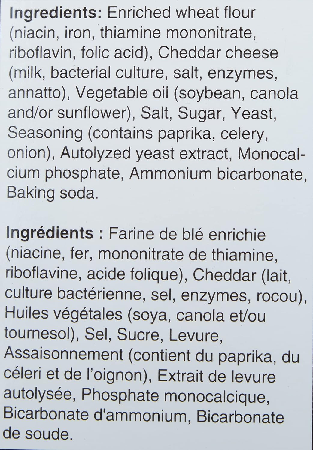 Goldfish Family Size Cheddar Crackers, 750g 26.5 oz, Carton (Imported from Canada)9