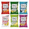 Hal's New York Kettle Cooked Potato Chips, Gluten Free, 2oz (Best Sellers Variety Pack, Pack of 24)
