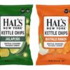 Hal's New York Kettle Cooked Potato Chips, Gluten Free, 2oz (Spicy Variety, Pack of 24)