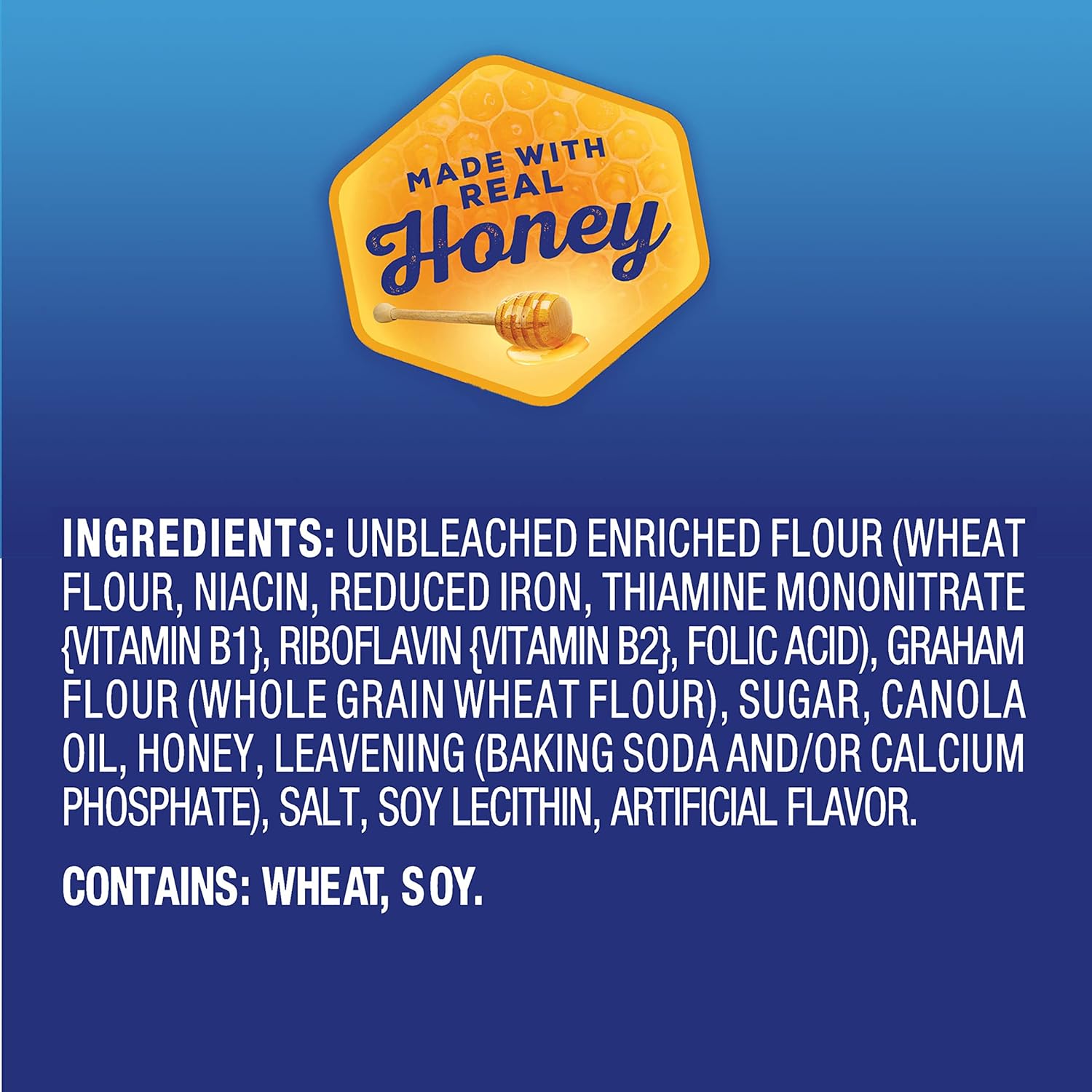 Honey Maid Lil' Squares Graham Crackers, Honey, 1.06 oz -Pack of 726
