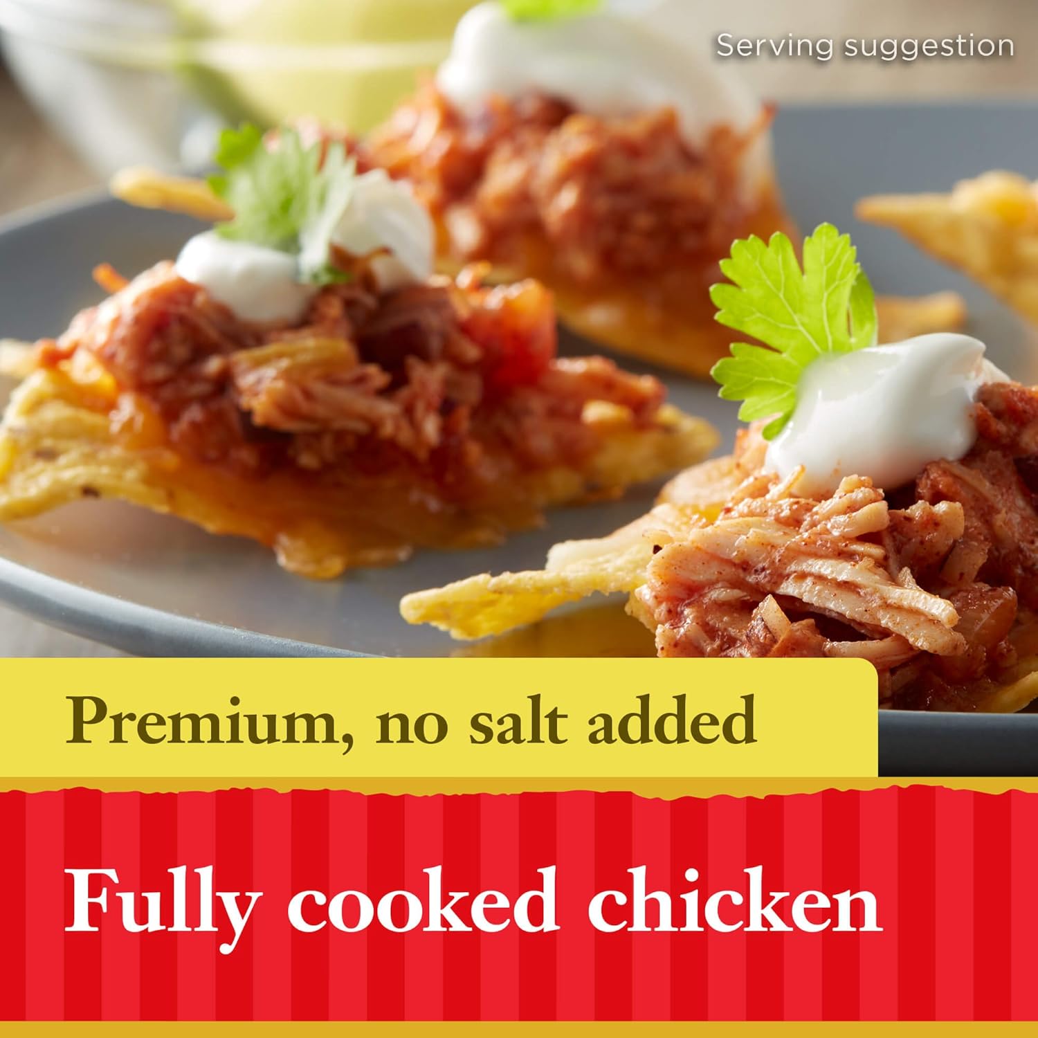 Hormel Premium No Salt Added Canned Chunk Chicken Breast in Water, 5 Ounce (Pack of 12)5