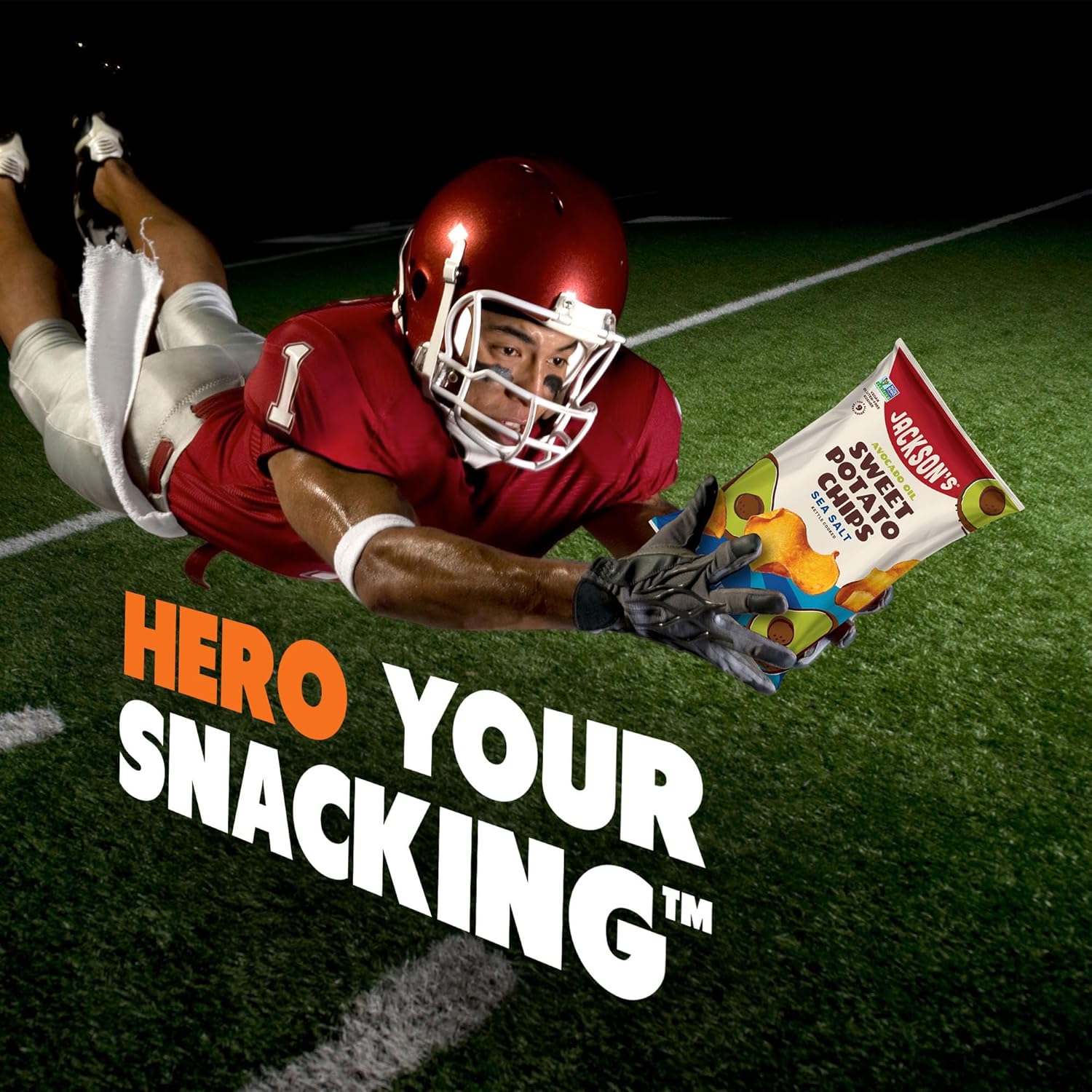 Jackson’s Sweet Potato Kettle Chips with Sea Salt made with Premium Avocado Oil (5 oz, Pack of 7) - Allergen-friendly, Gluten Free, Peanut Free, Vegan, Paleo Friendly - Shark Tank Product7