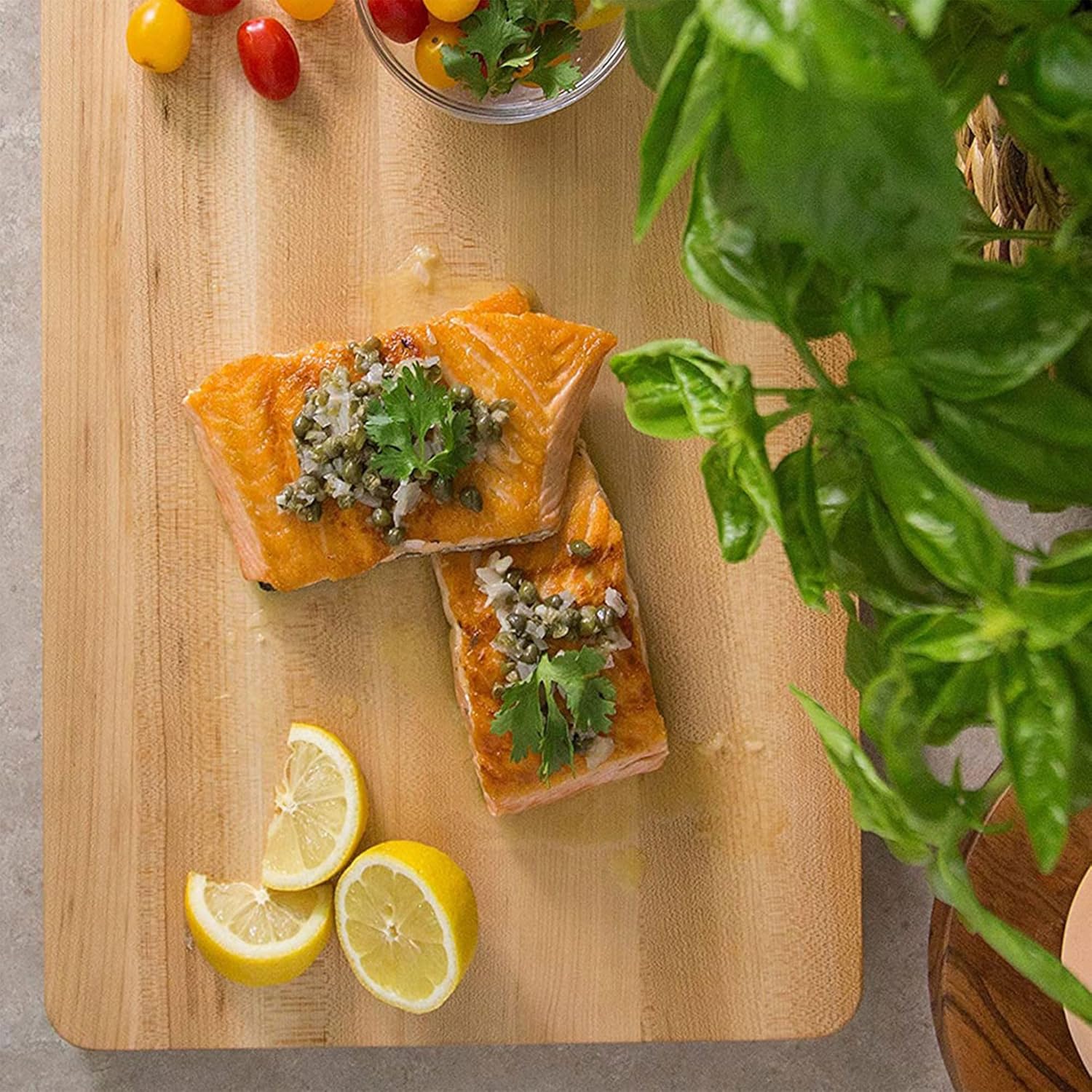 John Boos Block Chop-N-Slice Reversible Wood Cutting Board, 16x10x1, Maple11