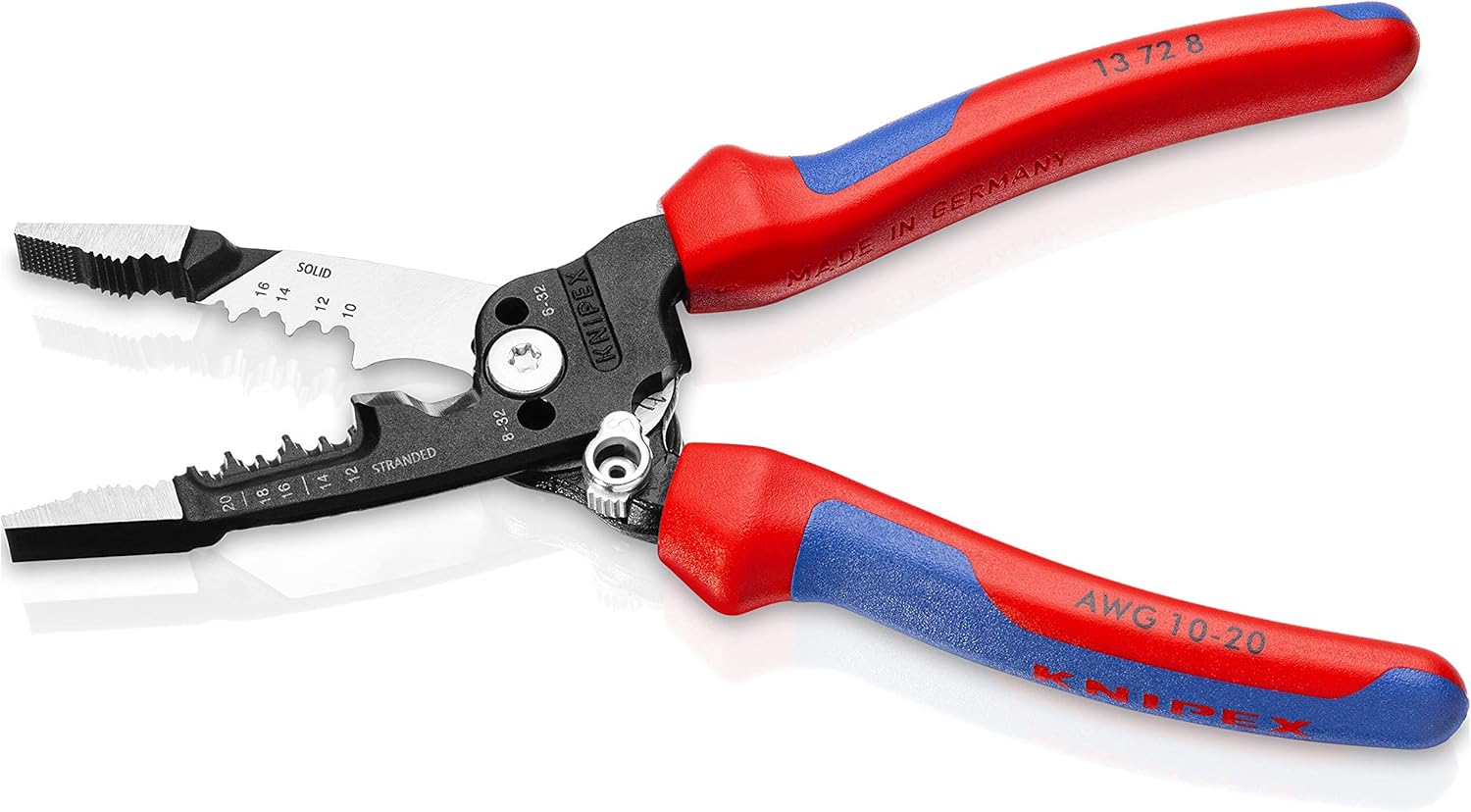 KNIPEX Tools 13 72 8 Forged Wire Stripper, 8-Inch1