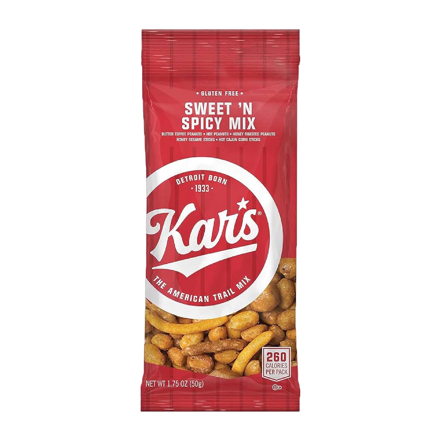 Kar’s Nuts Sweet ‘N Spicy Trail Mix, 1.75 oz Individual Snack Packs – Bulk Pack of 72, Gluten-Free Snack Mix Kar’s Nuts Sweet ‘N Spicy Trail Mix, 1.75 oz Individual Snack Packs – Bulk Pack of 72, Gluten-Free Snack Mix