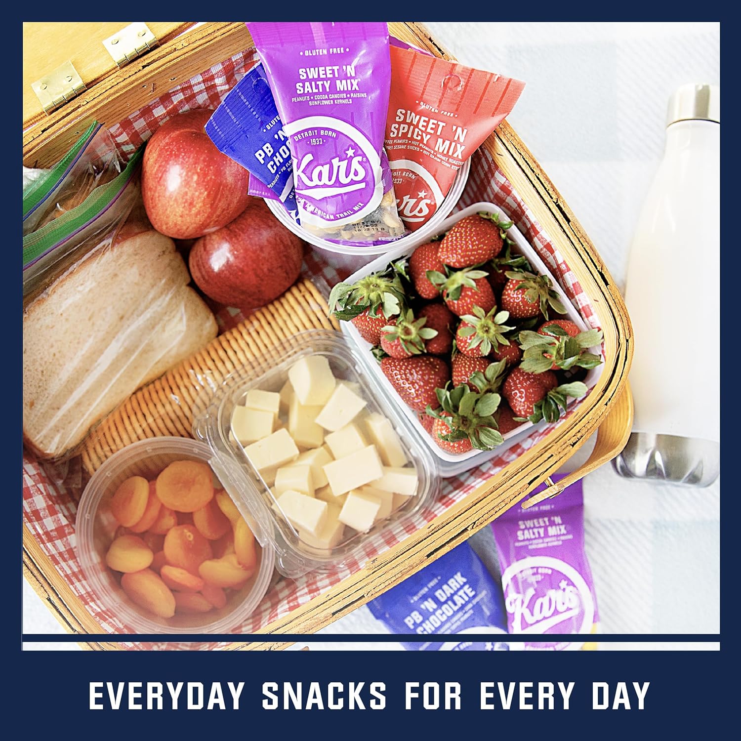 Kar’s Nuts Sweet ‘N Spicy Trail Mix, 1.75 oz Individual Snack Packs – Bulk Pack of 72, Gluten-Free Snack Mix76