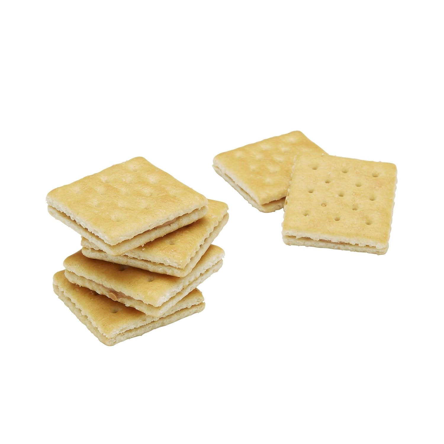 Keebler Sandwich Crackers, Single Serve Snack Crackers, Office And Kids Snacks, Toast And Peanut Butter (12 Trays, 96 Packs)8