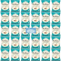 Kettle Cooked Potato Chips by Miss Vickie's Value Pack Bundled by SUPERDEALS | 1.375 Oz Bag | Sea Salt & Vinegar | Pack of 30 with mystery gift