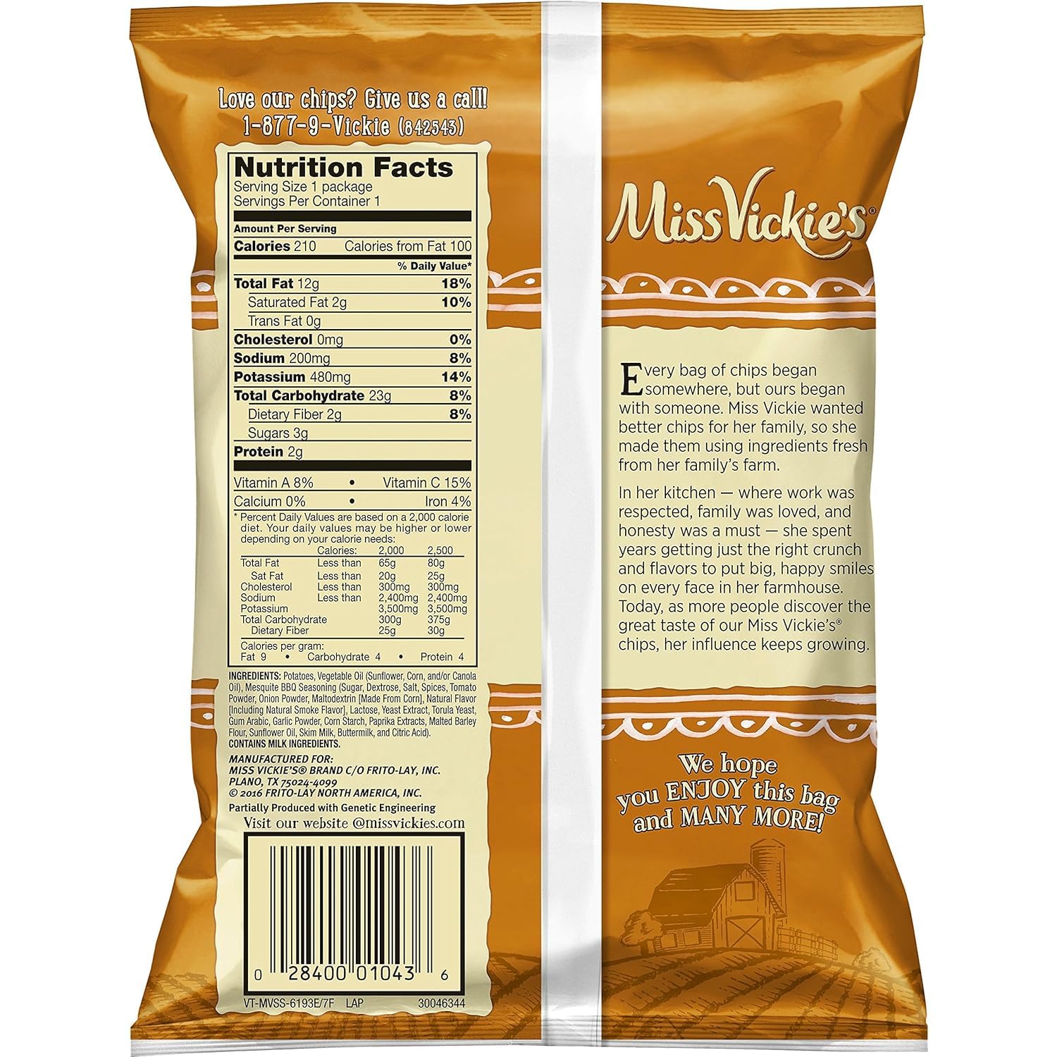 Kettle Cooked Potato Chips by Miss Vickie's Value Pack Bundled by SUPERDEALS 1.375 Oz Bag Smokehouse BBQ Pack of 30 with mystery gift2