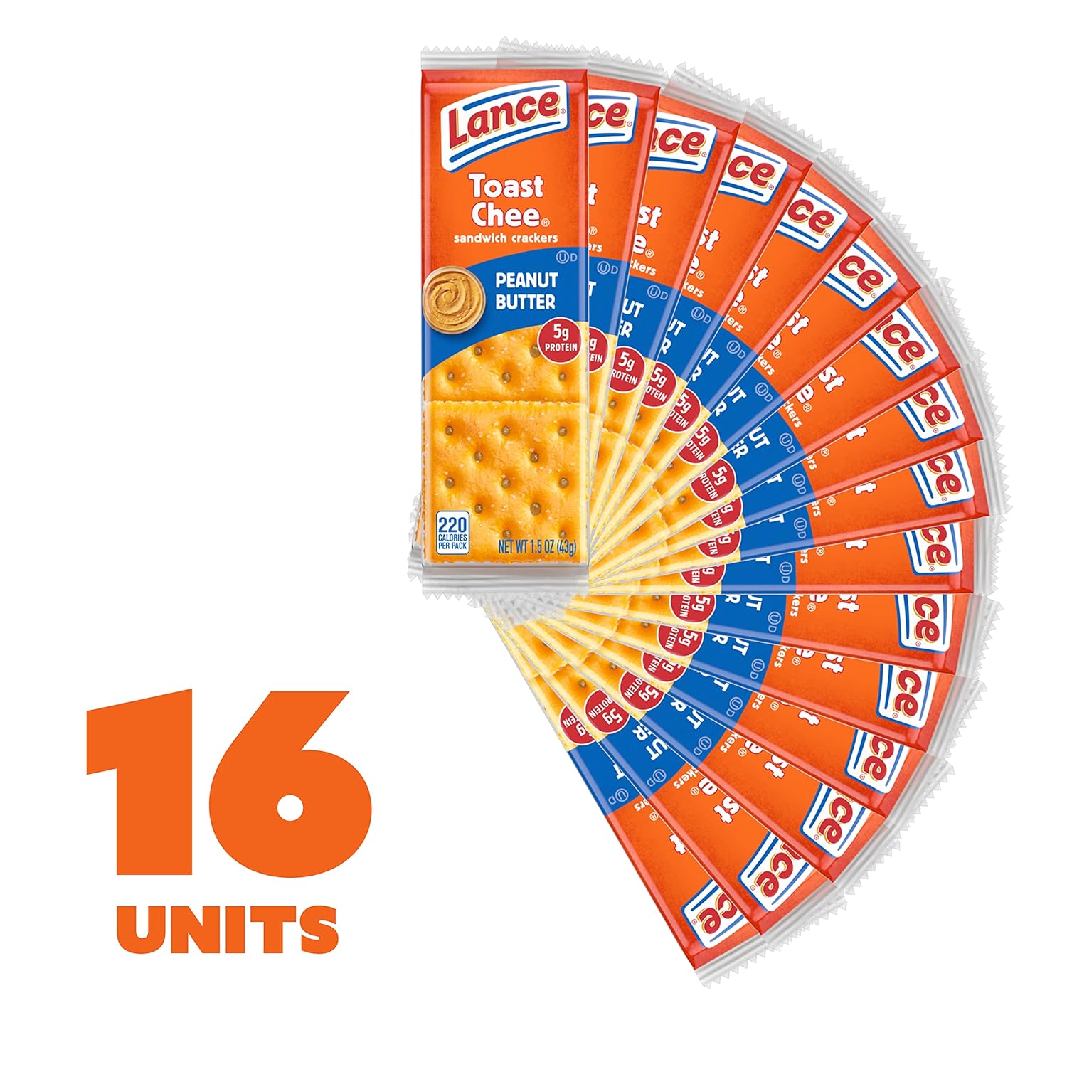 Lance Sandwich Cracker Variety Pack (40 Count) (Pack of 2)6