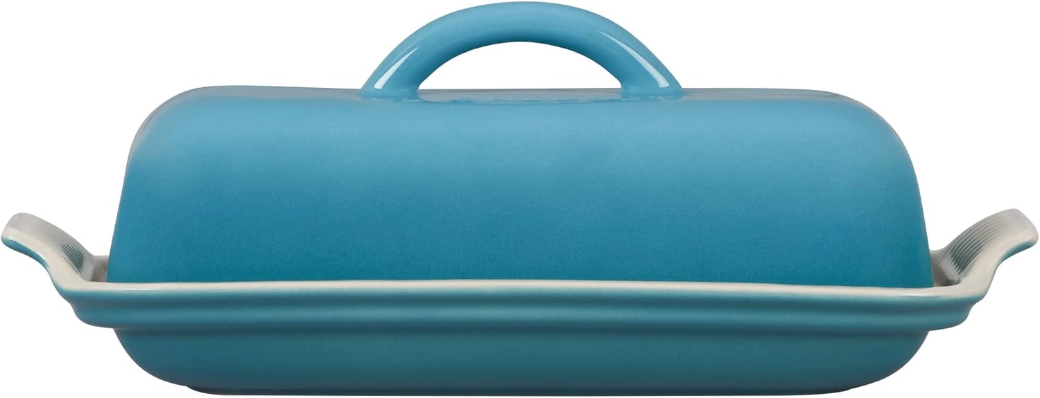 Le Creuset Stoneware Heritage Butter Dish, Caribbean2