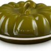 Le Creuset Stoneware Pumpkin Butter Dish, 8.3 in., Olive
