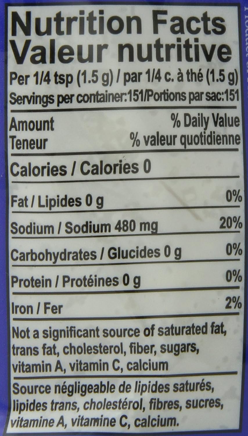 Light Grey Celtic Sea Salt Resealable Bags – Additive-Free, Delicious Sea Salt, Perfect for Cooking, Baking and More - Gluten-Free, Non-GMO Verified, Kosher and Paleo-Friendly, 1 2 Pound Bag (6 Count)9