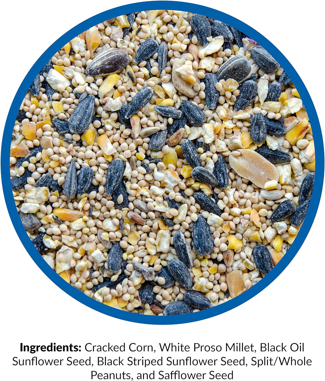 Lyric Wild Bird Mix Bird Seed, Bird Food for Outside Feeders, 40 lb. Bag3